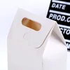ハンドボックスクラフトクラフトバッグハンドルソープキャンディベーカリークッキービスケット包装紙箱