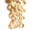 Colore di P27 / 613 Virgin Malesian Body Wave Loop Capelli Loop Micro Ring Hair 200G 100% Micro Micro Brancone Collegamenti Macchina remy Extension per capelli