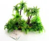 Akvaryum Dekorasyonu Yapay Bitki Hindistan Cevizi Palmiye Ağaçları Plastik Bitki Süs Balık tankı Peyzaj Dekor313o