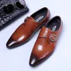 2023 Designer Monnik Band Formele Schoenen Mannen Oxford Schoenen voor Mannen Italiaanse Merk Heren Jurk Schoenen Calzado Hombre Erkek Ayakkabi Sapato Masculino