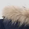 M ~ 4XL 가을 겨울 스트레이트 남성 화이트 오리 자켓 및 코트 가짜 모피 칼라 캐주얼 브랜드 의류 고품질 ZDJP khkai