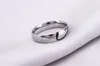Lujoyce Paarring „My Real Love“, herzförmiger Ring, Edelstahl, Erwachsenenschmuck für Damen und Herren