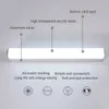 Moderna luce a specchio a led 12W 16W 22W sala lettura da laboratorio Lampada da parete a LED da comodino 85-265V Illuminazione bagno a parete in acrilico2735