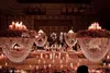 Acryl-Kandelaber im neuen Stil mit Kristallanhängern, Hochzeits-Kerzenhalter, Herzstück, Party-Dekoration, best0090