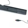 Barra sensore di movimento a raggi infrarossi a raggi infrarossi cablata per ricevitore di segnale console Wii e WiiU DHL FEDEX UPS EMS SPEDIZIONE GRATUITA