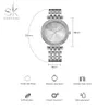 Shengke 2018 Luxury Women Watch Crystal Sliver Dial Clock Ladies Bracelet Watches女性リストウォッチRelogio Feminino SK C18110609007028