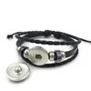 Yin Yang Tai Chi Butterfly Armband Tid ädelsten Justerbar Multi Layer Glass Cabochon Armband Bangle Cuff Mode Smycken