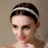 Art Deco Diamante Bridal Hairband Heatpiece Wzór Spirala Klejnoty Pałąki Wedding Włosy Tiara Pałąk SH26 Darmowa Wysyłka