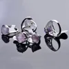 30 stcs mode sieraden natuursteenring amethist edelstenen ringen moderingen voor feest zilveren edelsteen ringen sieraden3161920
