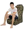 Fashion Lazy Bag Bean Bag Chairs for Adults 190T Polyester 120x60x48cm Air Inflatable Folding Chair Water Resistant Sofa Max Load 150kg