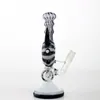 Ox Horn Heady Glass Bongs With 173g 14mm Joint galss bowl and tube Pyrex Recycle Bong Oil Rigs Short Nect Mouthpiece Water Pipes