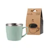 Mini Cute Plastic Coffee Tea Mug EcoFriendly Wheat Straw Stainless Steel Kids Children Drinking Water Cup Mugs School Office Dri7305509