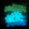 New Luminous Glowing 4mm 6mm 8mm Quartz Terp Pearl Ball Insert Blue Green Clear Quartz Pearl For Quartz Banger Nails Glass Bongs Dab Rigs