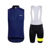 Ensembles RAPHA équipe cyclisme Maillot sans manches gilet (cuissard) ensembles vêtements de vélo vêtements vtt uniforme vélo Maillot Culotte E3112