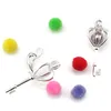 925 Sterling Silver Pick A Pearl Cage Key Ball Locket Pendant Halsband Boutique Lady Gift K980