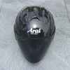 Zwarte motorhelm halfhelm buitensport mannen en vrouwen motorracehelm open DOT-goedgekeurd