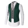 2017 New Dress Vests For Men Slim Fit Mens Suit Vest Male Waistcoat Gilet Homme Casual Sleeveless Formal Business Jacket