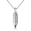 Collier de balle Pendentif pour hommes 316l Bijoux en acier inoxydable Soldat Friend Gift2827812