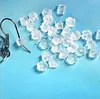 10000pcs/bag or set 4.5mm Earrings Back Stoppers ear Plugging Blocked Jewelry Making DIY Accessories plastic flower shaped
