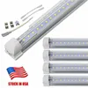 V şekilli 4ft LED Tüpler T8 Entegre Çift Side SMD2835 LED Dükkan Işık Stok