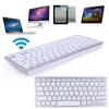 Universal Bluetooth Wireless Ultra-thin Slim Aluminum Alloy Keyboard for ipad Android Windows iOS Tablet PC Laptop High Quality FAST SHIP