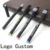 Customized gel pen Writing Pens advertising carbon pen with custom LOGO QR code black/Red/Blue color For advertise exhibition Gifts 0.5mm