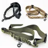 High Strength One Point Adjustable Sling Single Point Rifle Gun Bungee Cord Black