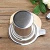 Hot sales Stainless Steel Mesh Tea Infuser Reusable Strainer Loose Tea Leaf Spice Filter-F1FB