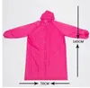 Long Use Rain Coat Women EVA Transparent Raincoat Poncho Portable Environmental Light Raincoat Hot Sale c217