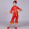 Costume de danse folklorique chinoise Songyuexia enfants Han vêtements de danse nationale ethnique enfants filles classique