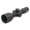 4x32 AOE tático vermelho e verde iluminado MIL DOT SCOPE SCOPE DE CAÇA OCTICA COMPATIVA COMPAÇÃO