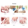 100 штук Quick Nails Polish Remover Bags Однорудие DIY Фольга Маникюр Ацетоновые прокладки и Wipes Professional Nails Art и Salon Product