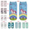 Calcetines de unicornio con estampado 3D de animales, calcetín de caballo, Europa y América, 28 estilos, calcetines de mujer wen para adultos de dibujos animados