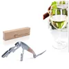 Professional Stainless Steel Allinone Corkscrew Bottle Wine Opener and Foil Cutter For Sommeliers Waiters and Bartenders9861268