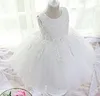 Été bébé robe fille pour le mariage fête blanc mignons filles robes enfants en bas âge vêtements doux petit bébé 1 an robe d'anniversaire 7967864