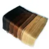 Tape In Human Hair Extensions 100% Remy Unprocessed Can Be Bleached And Dyed Double Drown Thick Bottom 27 Colors Optional 40pcs 100g/Pack