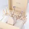 Cristalli scintillanti di lusso Corone nuziali Perle con strass Accessori per capelli Corona da sposa e diademi Disponibili subito270U