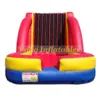 Opblaasbare kleverige muur Commerciële PVC Jumping Bounce House Menselijke kleverige muur en pak Leuk spel met blazer