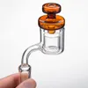 Kolorowe szklane bubble Carb Cap akcesoria do palenia Uniwersalna kopuła do rur wodnych DAB Środki olejowe Quartz Banger Paznokcie