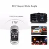 Nouveauté voiture DVR conduite caméra dash cam enregistreur 3 pouces écran full HD 1080P 170 degrés enregistrement en boucle G-sensor détection de mouvement moniteur de stationnement