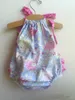 Dziecko Romper Sunsuit Achor Drukuj Boho Playsuit Lato Baby Moda Ubrania Znosić Onesies Sunsuit Infant Cute Kombinezon Darmowa Wysyłka