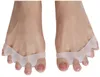 Elitzia ETFT041 Soins des pieds Hallux Valgus Séparateur d'orteils à cinq trous en silicone Usage quotidien