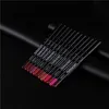 Professioneller multifunktionaler Lipliner-Stift, langlebig, wasserdicht, für Lippen, Augenbrauen, Kosmetik, Make-up, bunte Lipliner-Stifte