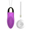 Giocattoli del sesso per le donne Dildo wireless ricaricabile USB Uova vibranti Stimolazione erotica del clitoride Masturbazione Vibratore Gioco gay S921