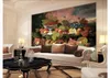 Custom 3d wall murals wallpaper 3d photo wallpaper murals Two partitions under the sunset still life with fruit western oil painting decor