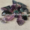 100g 15-77mm Forma Livre Tumbled Natural Rainbow Fluorita Pedras De Cristal De Quartzo Rainbow Fluorita Polido Gemstone para a Consciência Universal