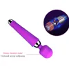Güçlü Vibratör AV Sihirli Değnek bayanlara Seks Oyuncakları Kadın Klitoris Stimülatörü Multispeed Yetişkin Ürünleri USB Şarj Edilebilir