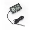 Professinal Mini Digital LCD Probe Aquarium Fridge Freezer Thermometer Thermograph Temperature for Refrigerator -50~ 110 Degree