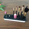 Silicone Makeup Brush Organizer Storage Box Läppstift Tandborste Penna Kosmetiska Borsthållare Ställ Multifunktionellt Make Up Tool