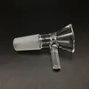 Colectores de cenizas de vidrio 14 mm 18 mm 45 90 grados con tazones de vidrio de 14 mm Percolador de neumáticos Ashcatcher de 14 mm para adaptadores de gancho en J Plataformas petroleras Bong de vidrio